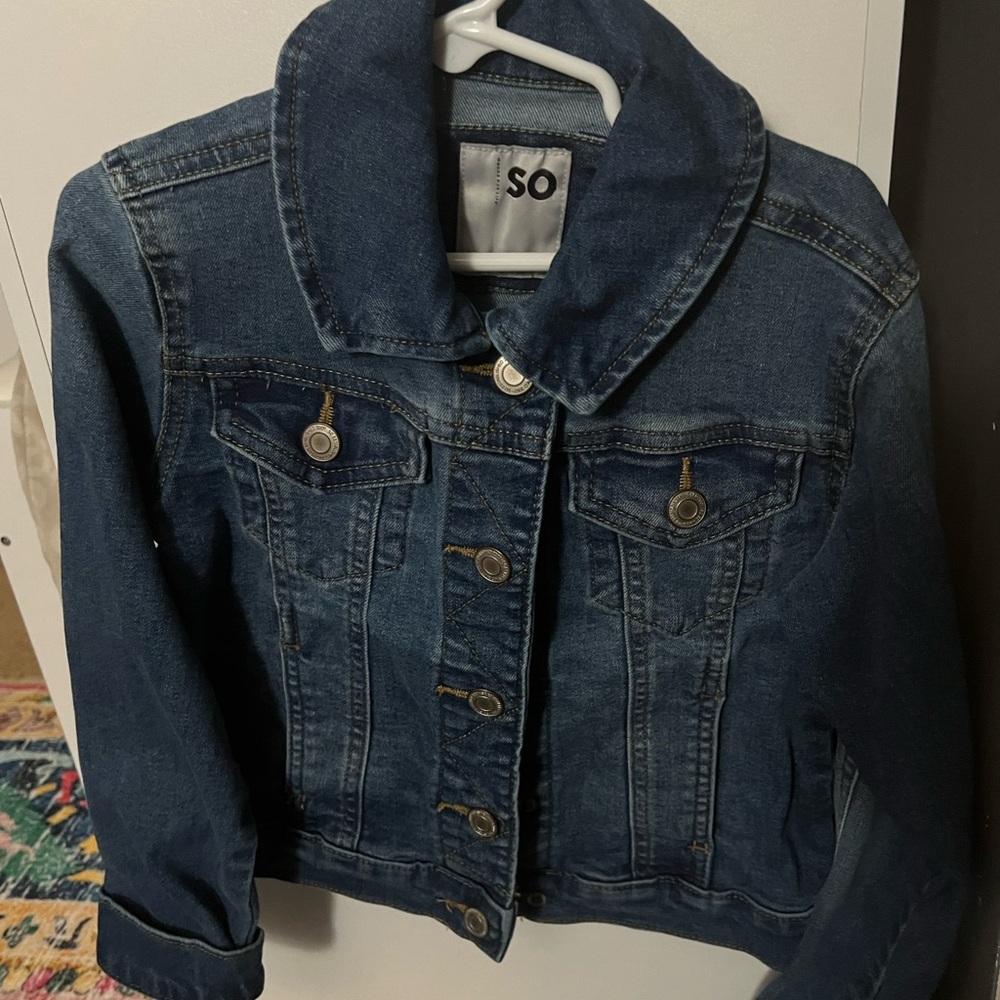 SO Kids Denim Jacket - Blue